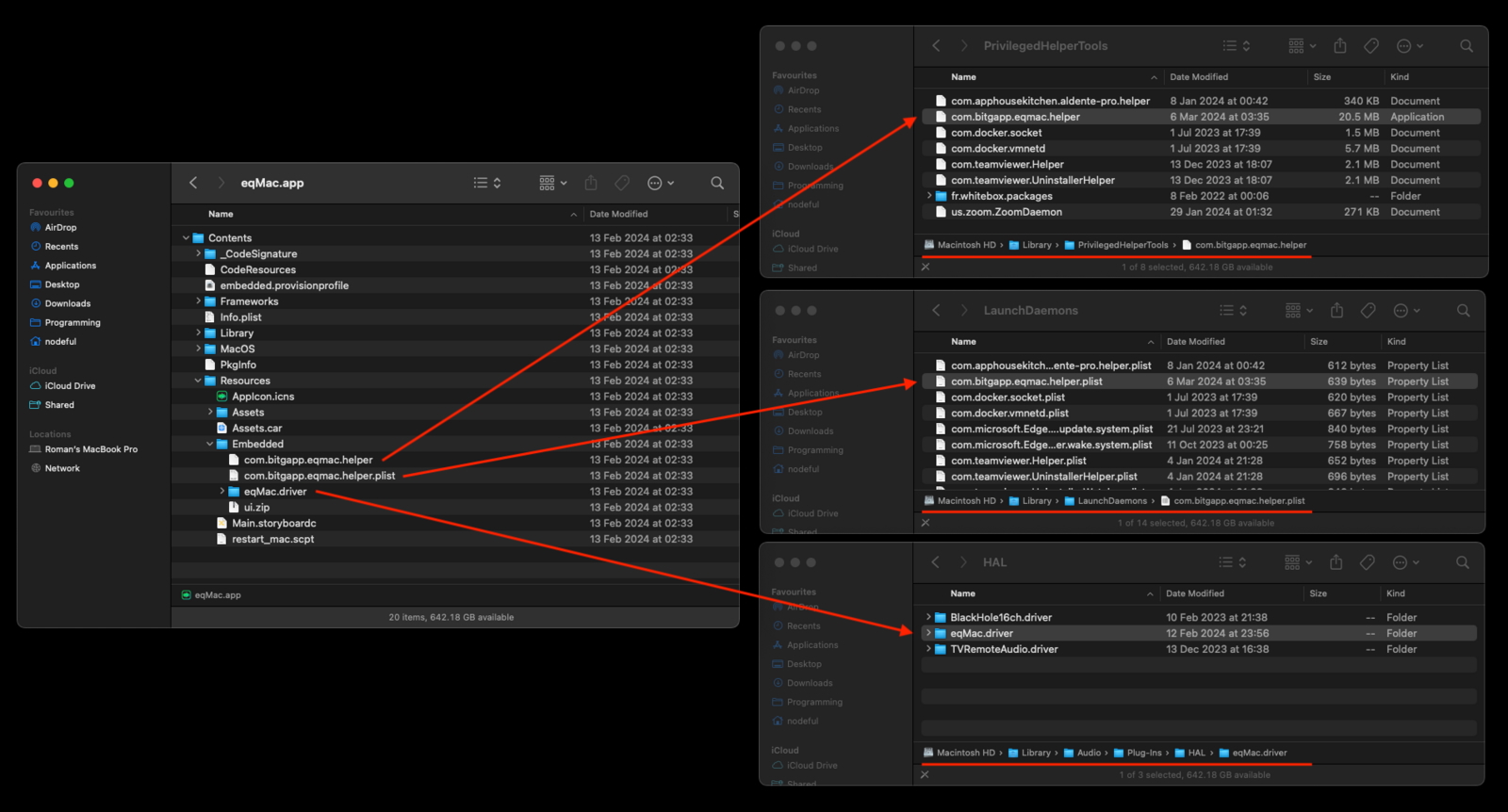 Helper Items placement